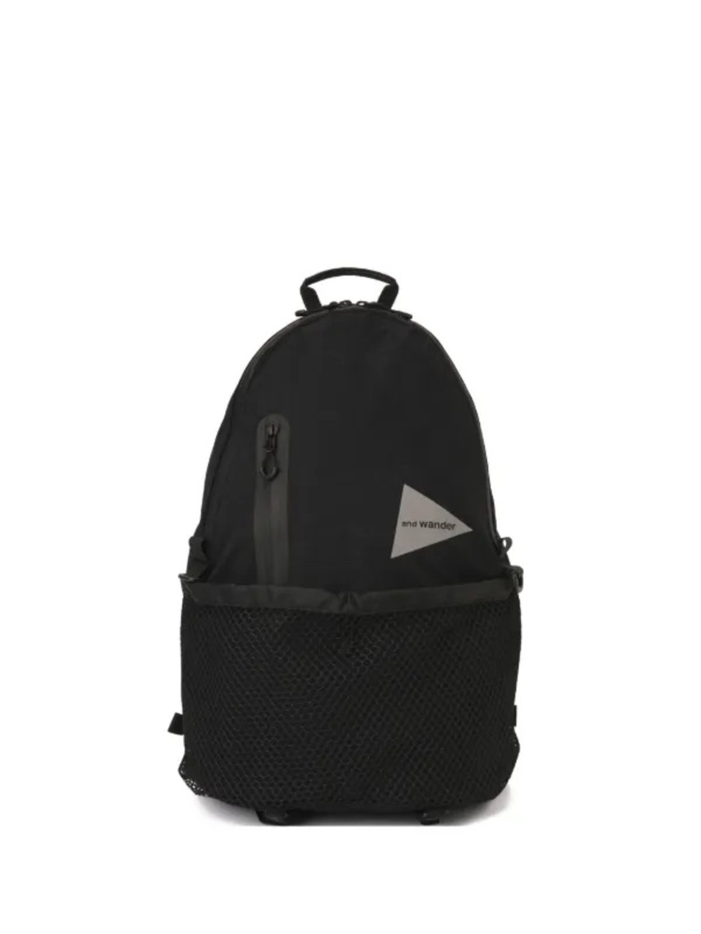 And Wander Black logo Backpack